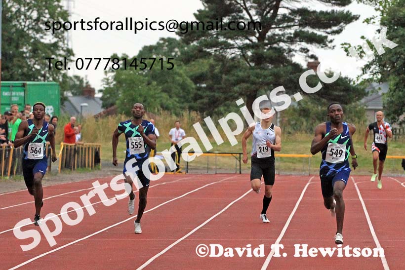 400 metres, 2022 NEGP Monkton 5, Wednesday, July 20th. Photo: David T. Hewitson/Sports for All Pics